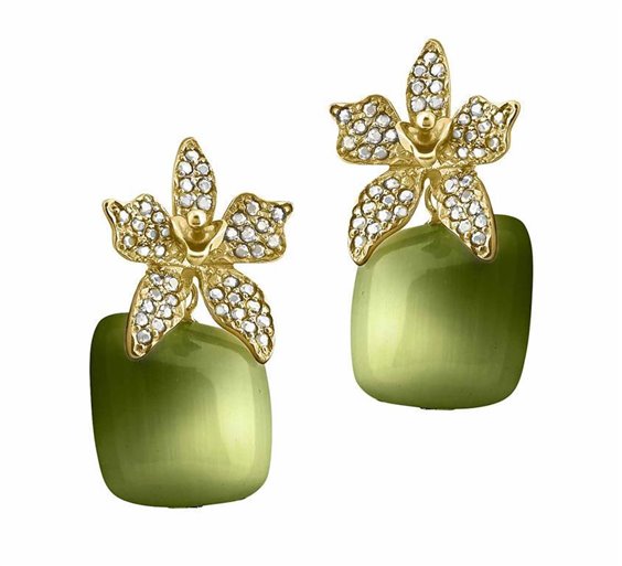 Boucles d'oreilles Misis Femme Augusta in Argent Pietre dure OR08899V - OR08899V